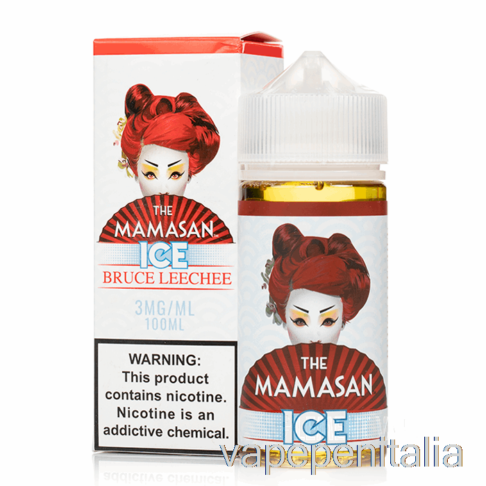 Vape In Italia Ice Bruce Leechee - The Mamasan E-liquid - 100ml 0mg